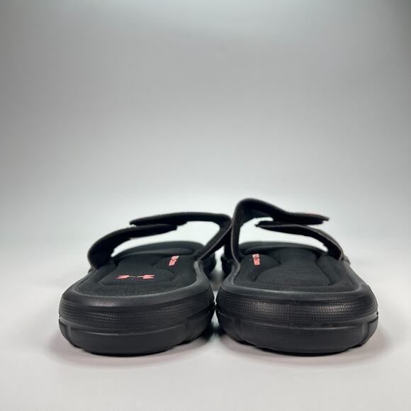 Under Armour Ignite VIII Slides Black Slip On Sandals 1287319-006 Women’s Size 9 - Picture 5 of 9